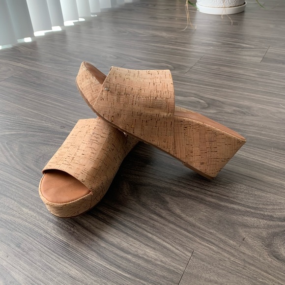 gentle souls Shoes - Gentle Souls by Kenneth Cole Cork Wedges